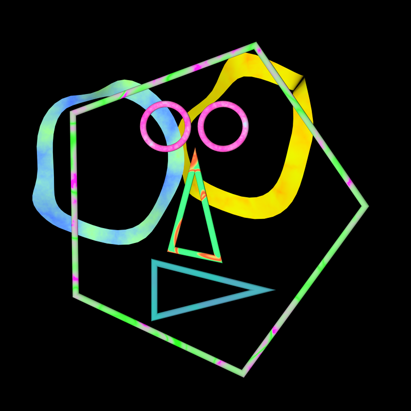 RAVE NE0N FACES #1 static token preview