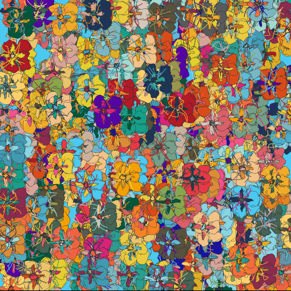 Floral Cacophony #20 static token preview
