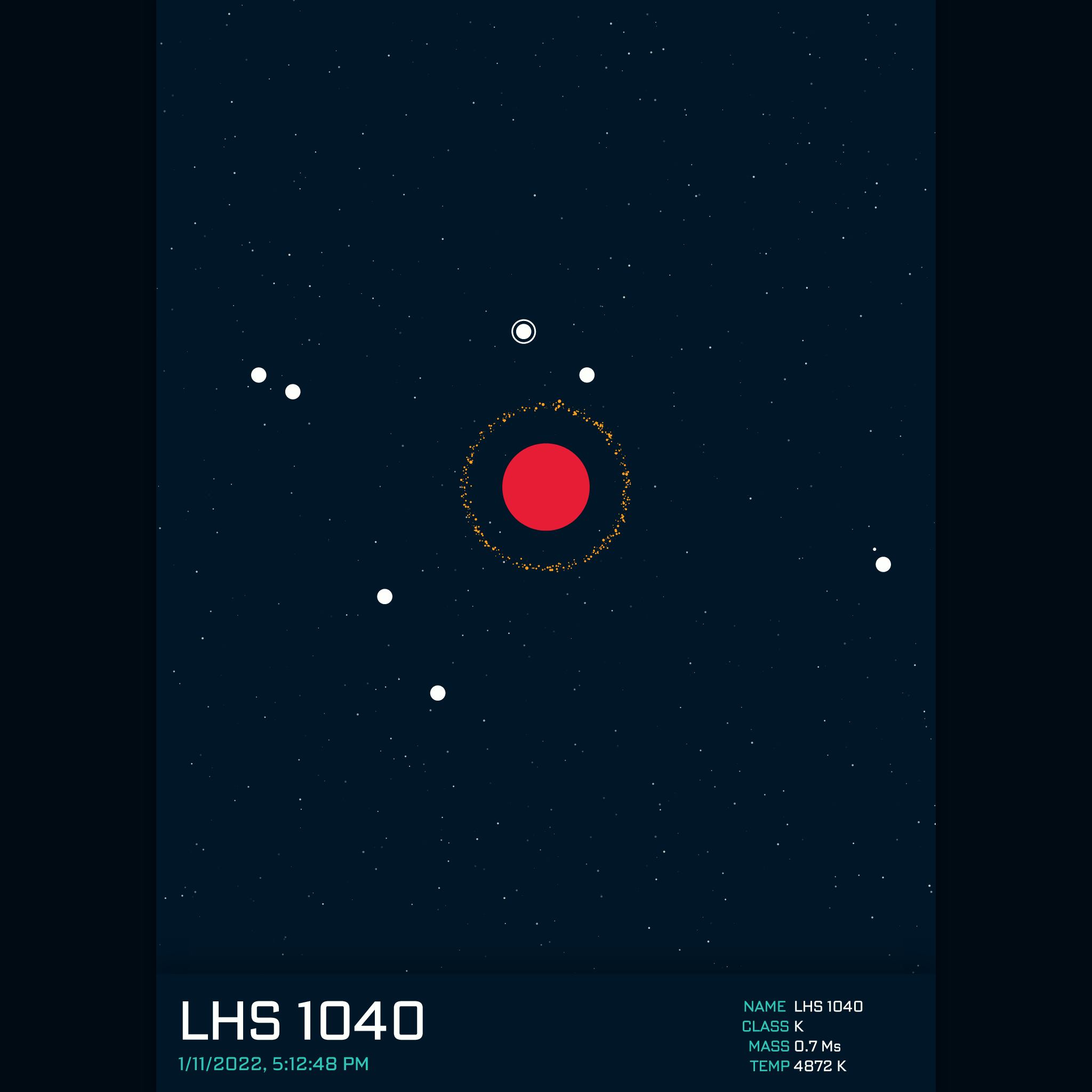 PLANETARY SYSTEM #12 static token preview