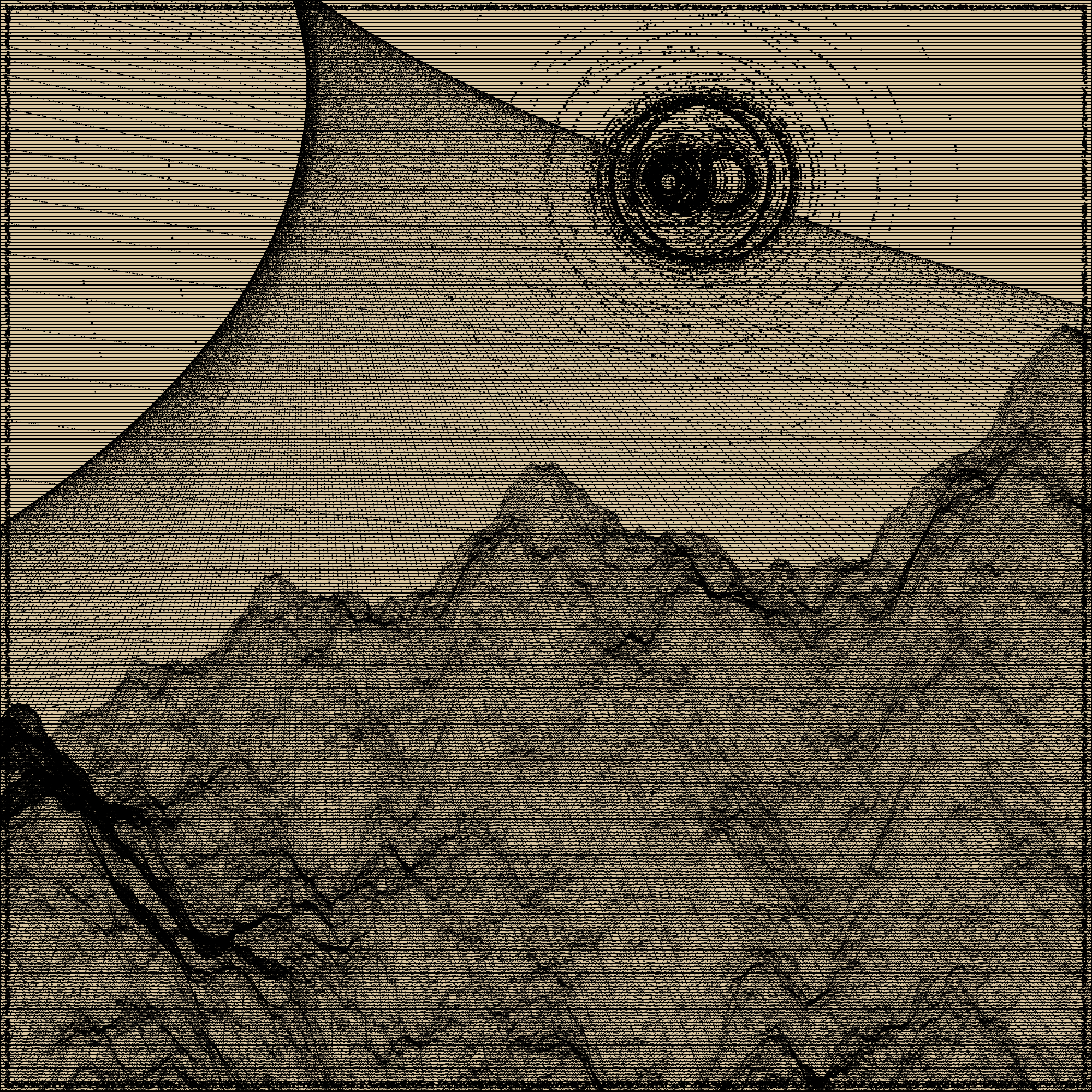Surreal classic generative landscape #15 static token preview