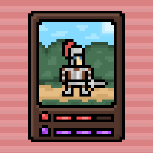 Pixel Knights #9 static token preview