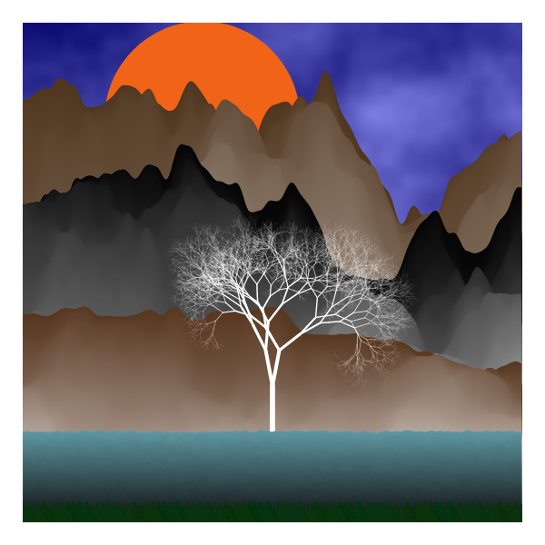 Landscape #11 static token preview