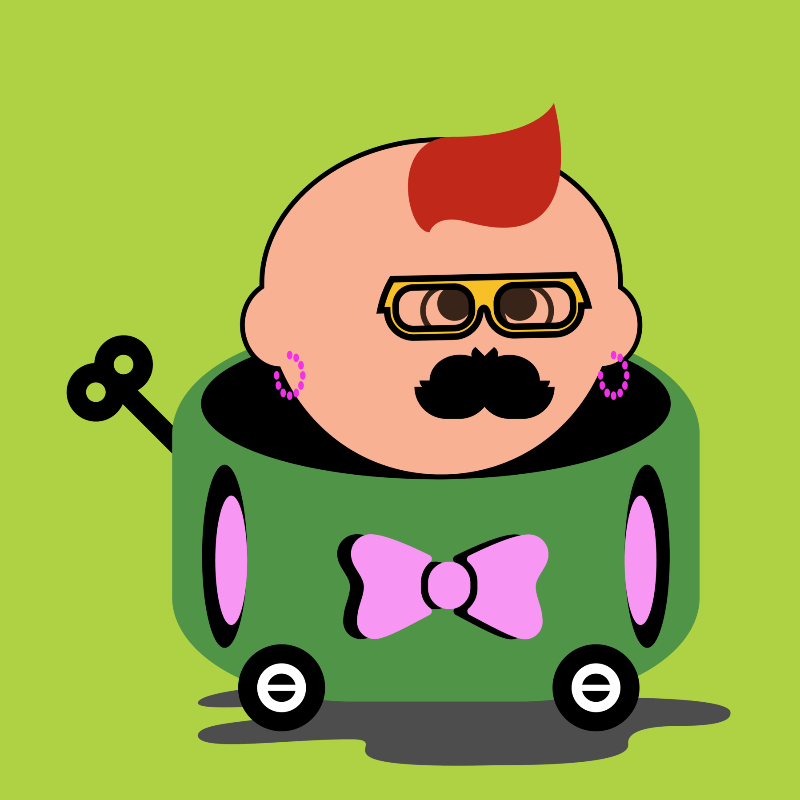 Grandpa & Grandma (Wind-up) #7 static token preview