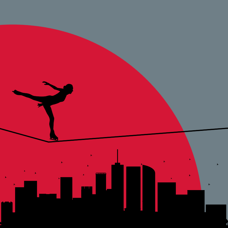 Dancing over the city #2 static token preview