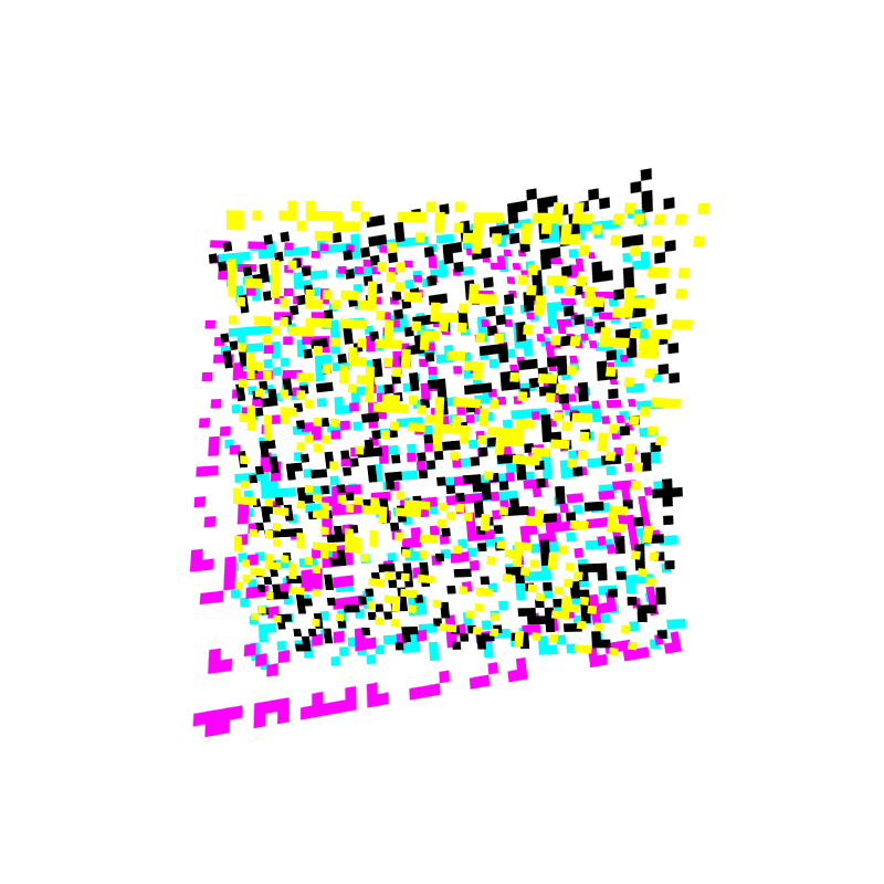 CMYK Decay #9 static token preview
