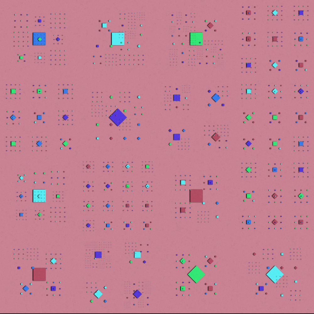 Square pattern v2 #13 static token preview