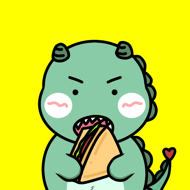 CHUBS DINO #18 static token preview