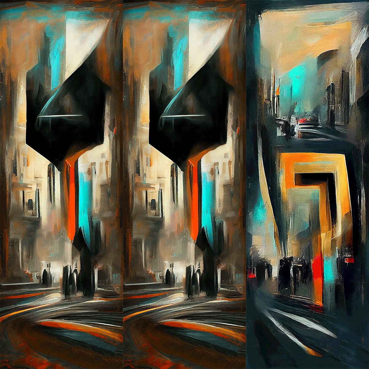AI Dark City #13 static token preview