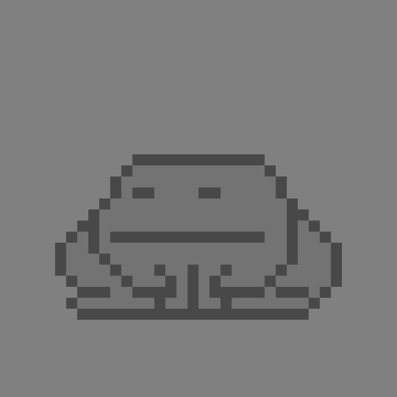 fx(Toadz) monochrome #7 static token preview