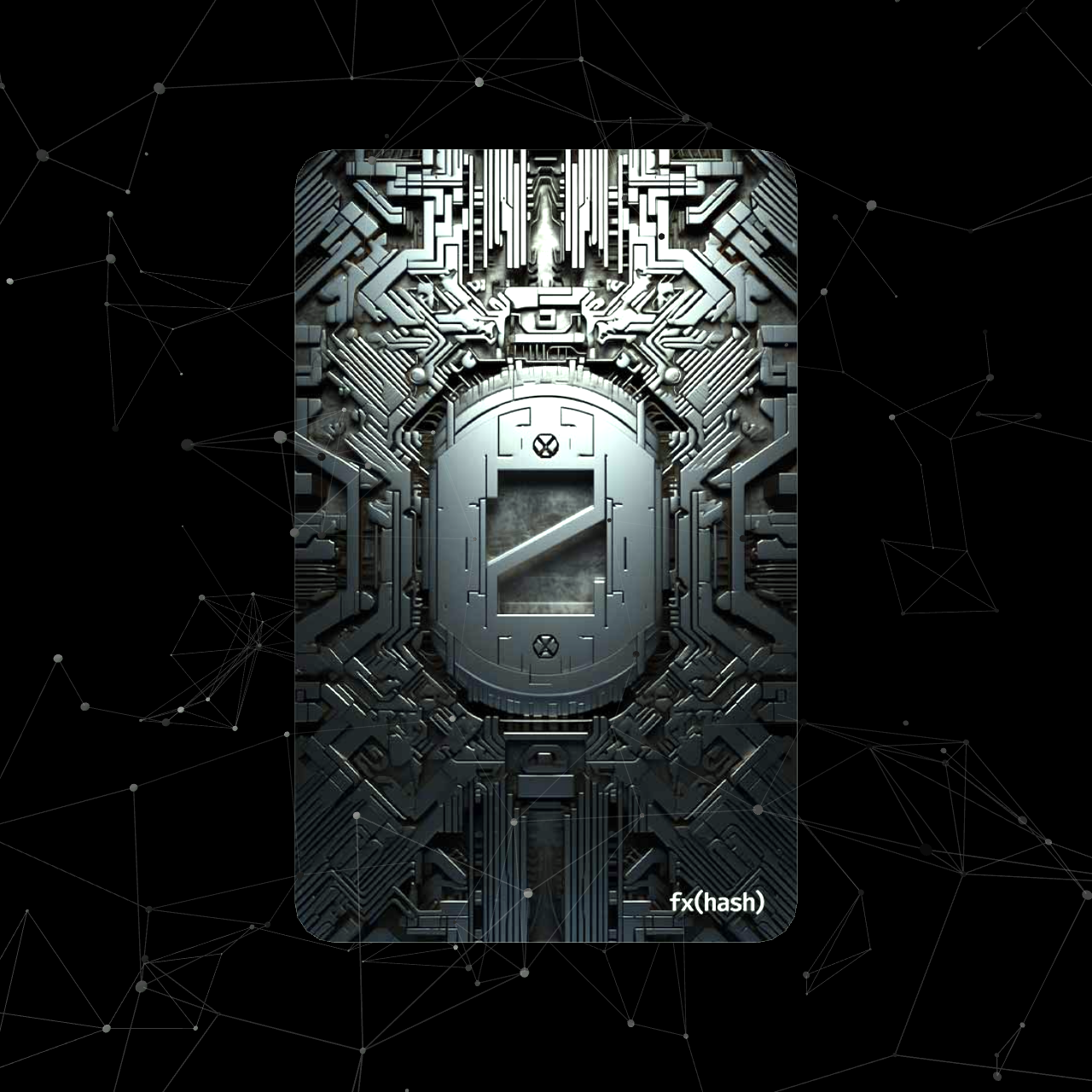 FXHash 2.0 Card #20 static token preview