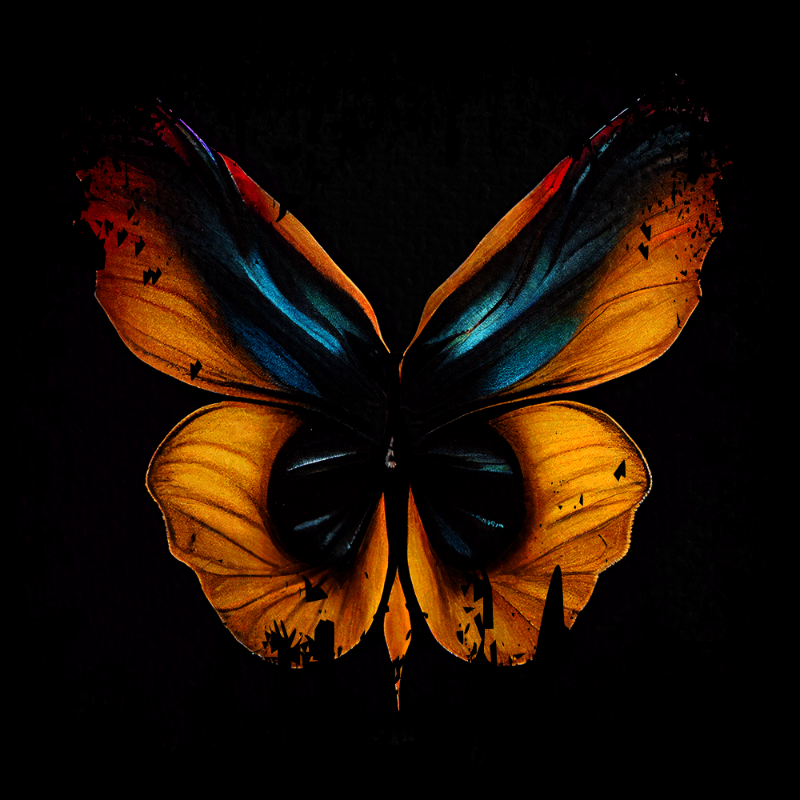 AI Butterfly #10 static token preview