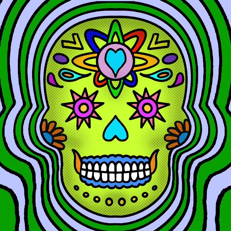 Sugar Skulls #161 static token preview