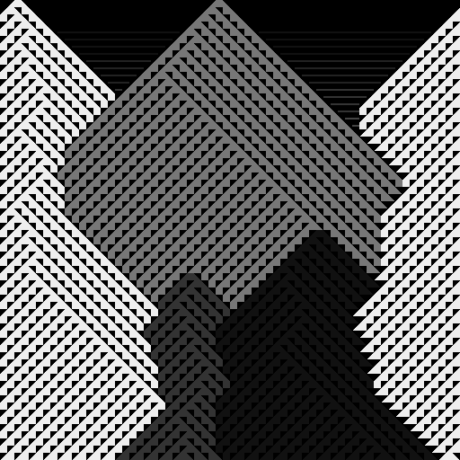 Cellular Mountains #15 static token preview