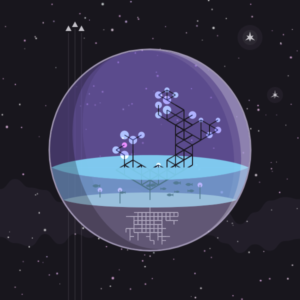 Orbital Terrarium #14 static token preview