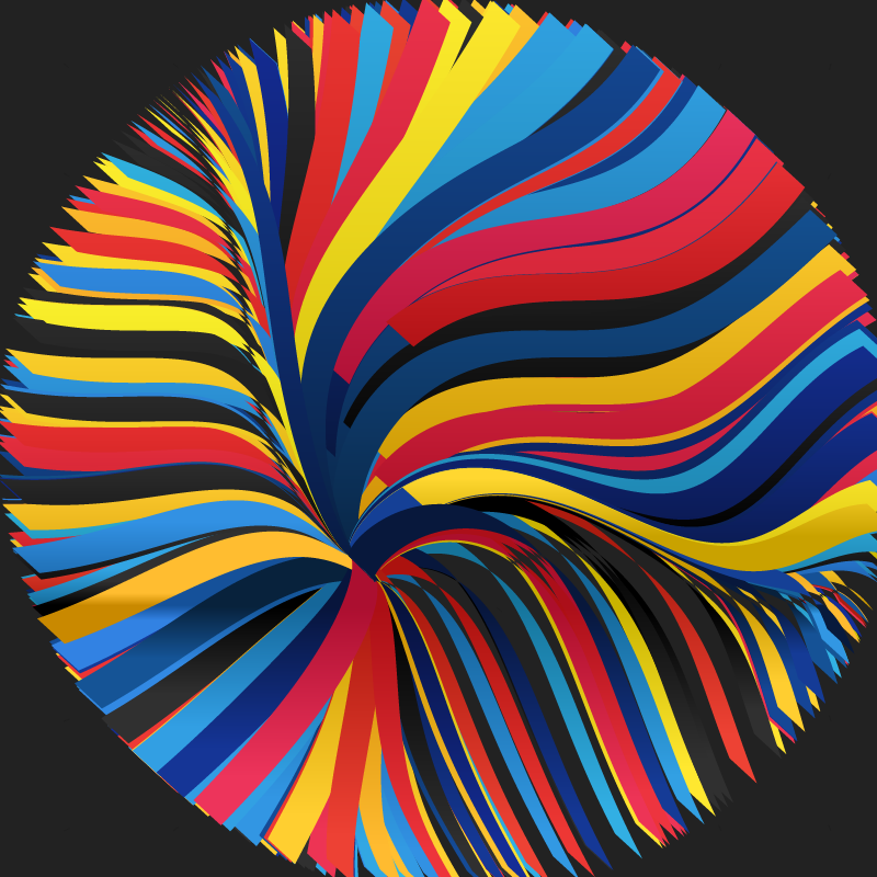 Ribbon Vortex #7 static token preview