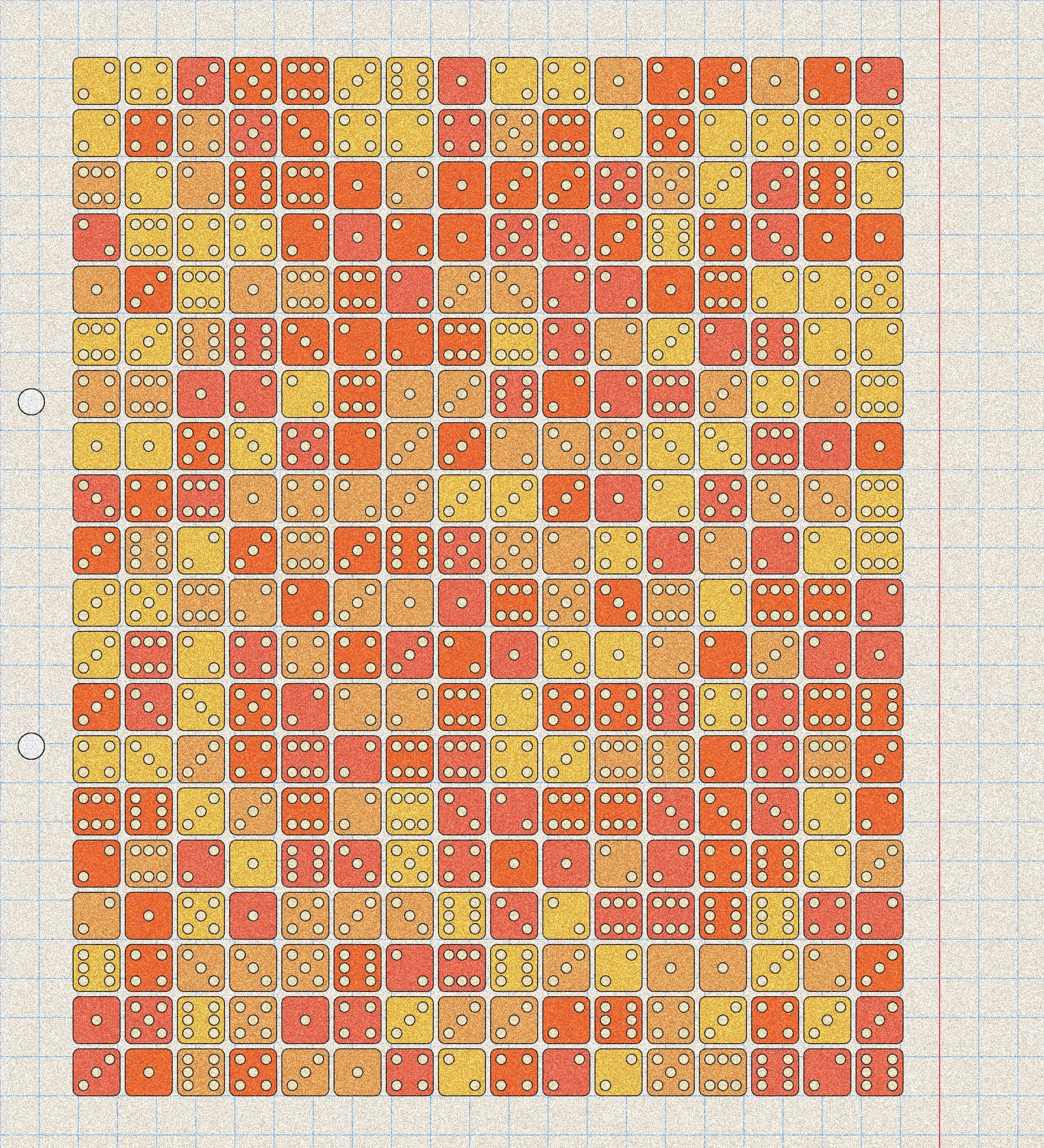 sketchbook page 6: dice roll #16 static token preview