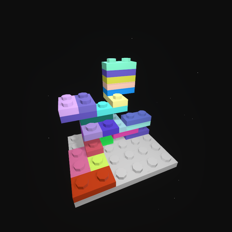 1x2 Tower Study #4 static token preview