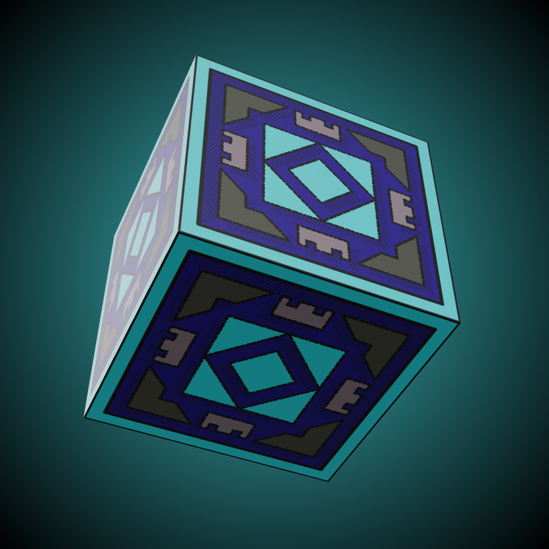 🧊 MYSTERY CUBE GEN1 #33 static token preview