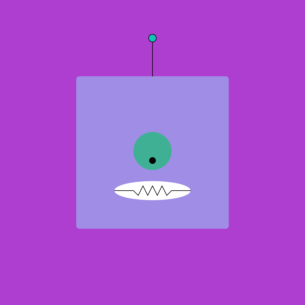 Robo Face #15 static token preview