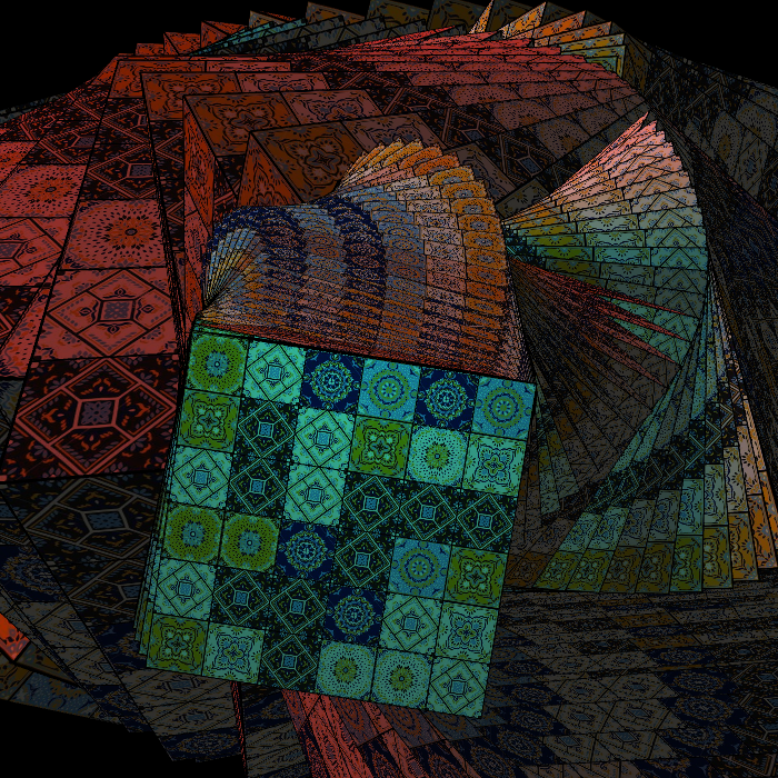 PSYCHEDELIC MOSAIC #26 static token preview