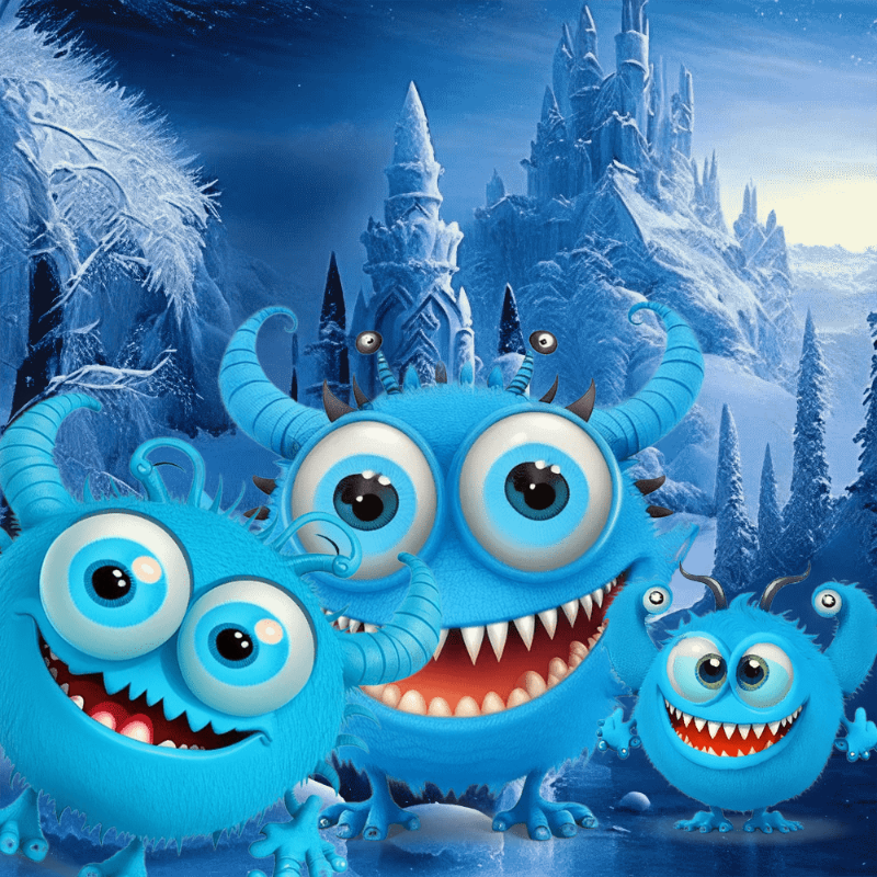 Ice Monsters #14 static token preview