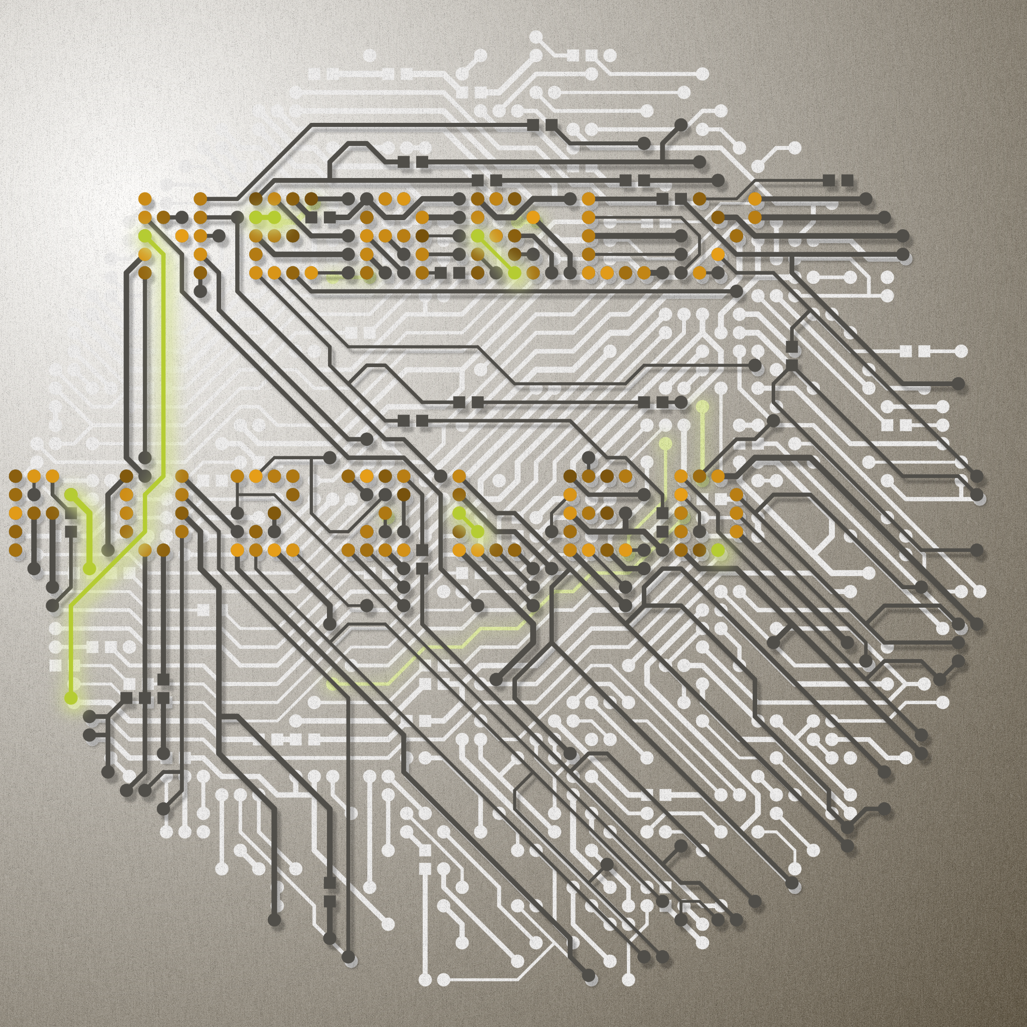Bright Circuits #9 static token preview