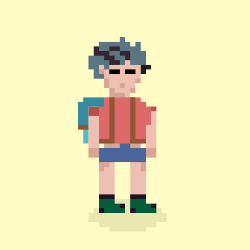 Young folks #24 static token preview