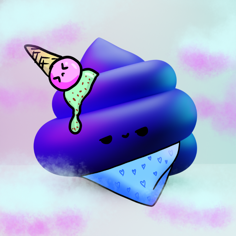 PFPoops #14 static token preview