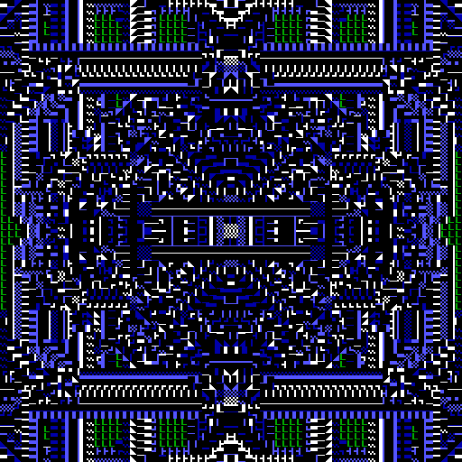 PETSCII Machine #1 static token preview