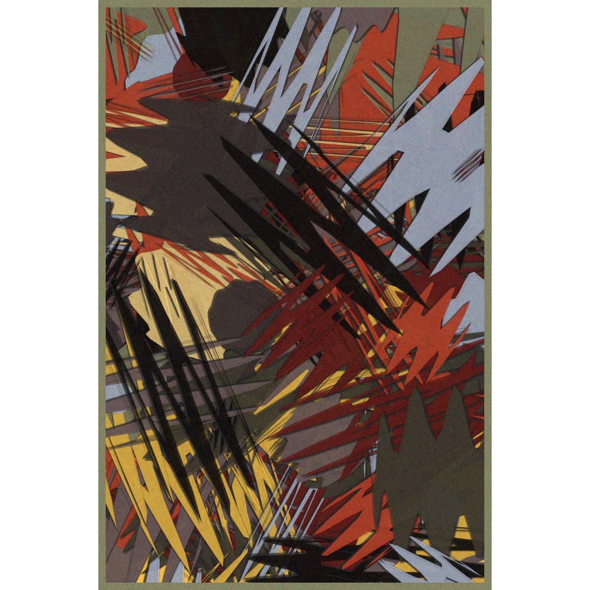 Abstract Comic #17 static token preview