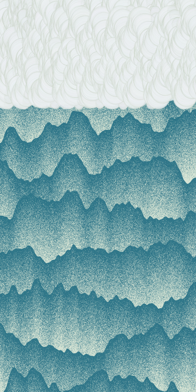 Clouds over the Mountains #10 static token preview