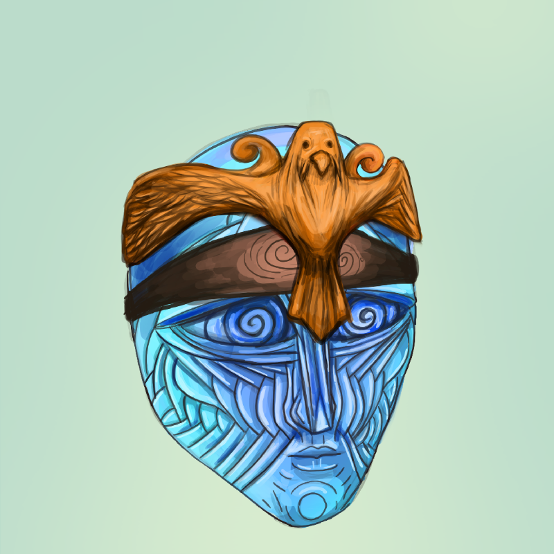 Morixels Colab #3 Ancient smileys #9 static token preview