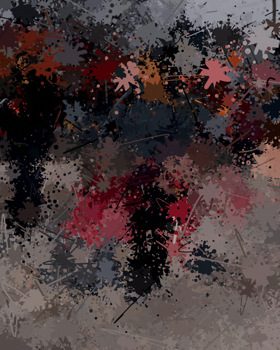 1888 - Spatter #8 static token preview