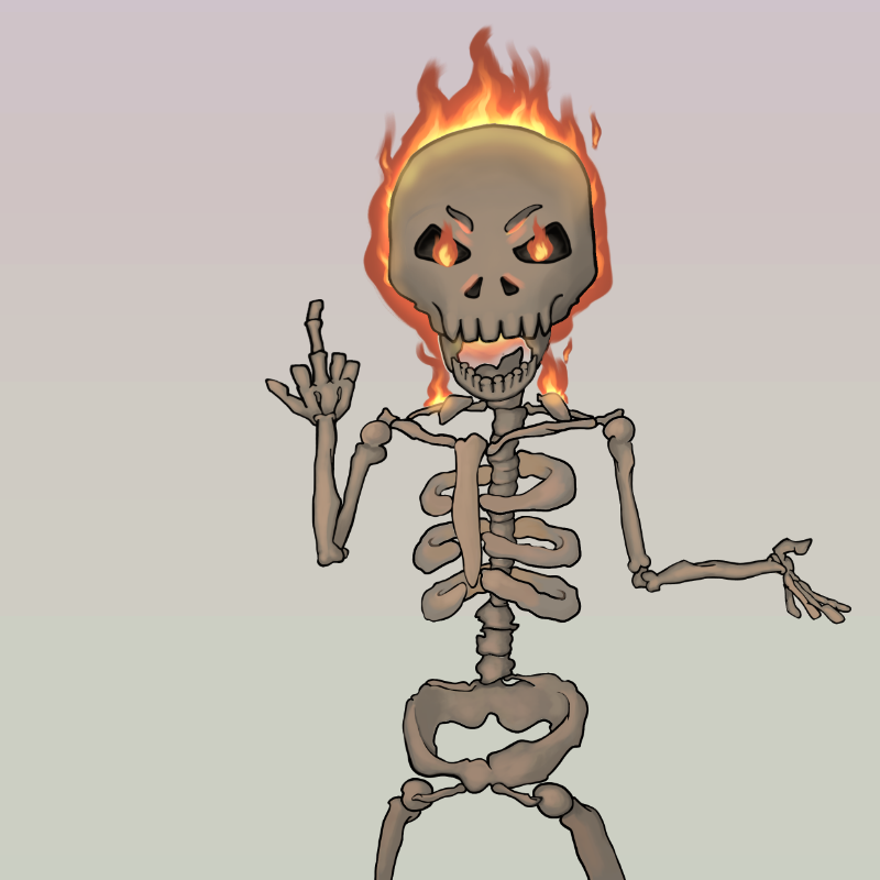 Skeleton #9 static token preview