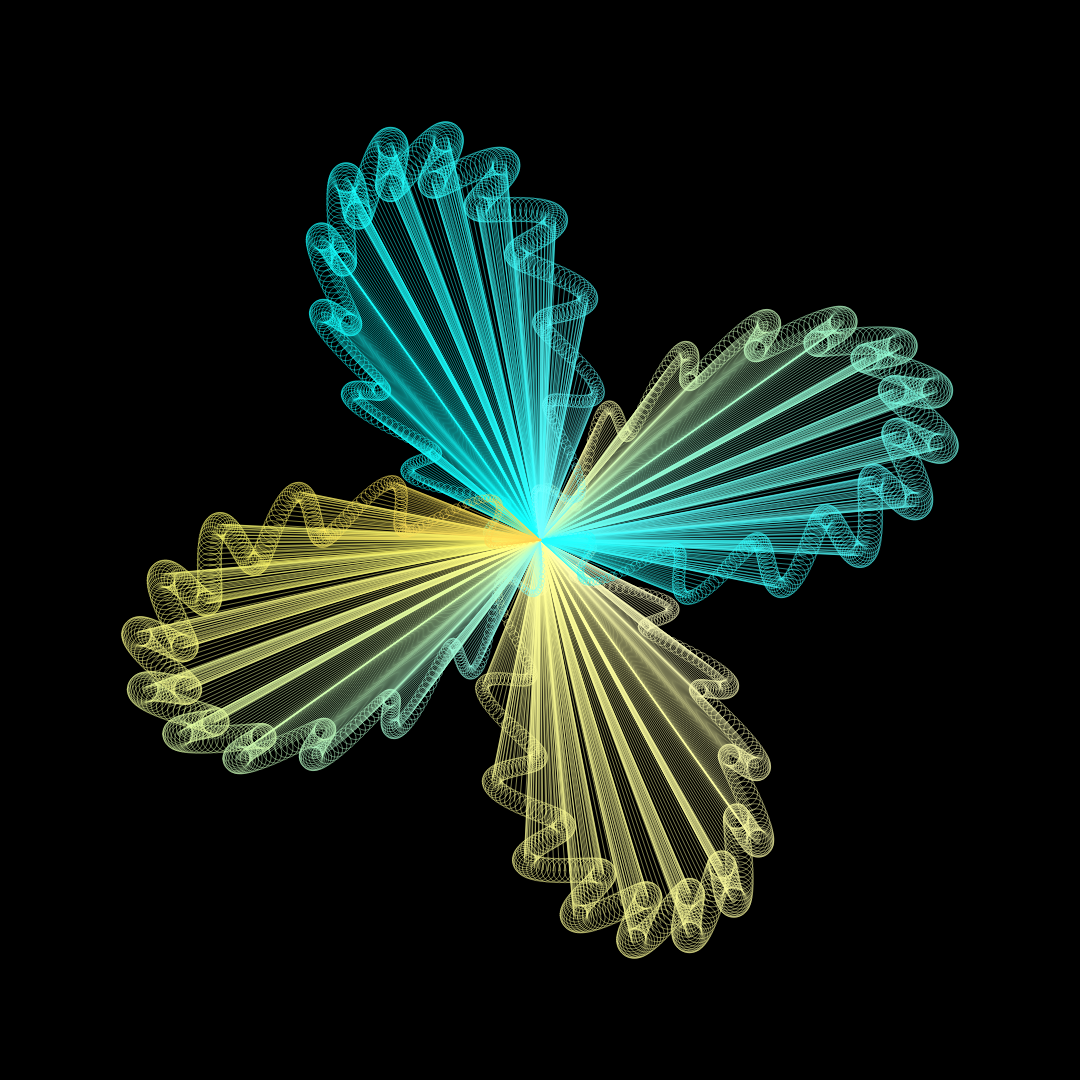 Morphing Flowers #8 static token preview