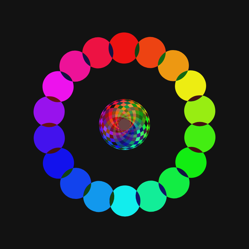 Harlequin's Wheel #14 static token preview