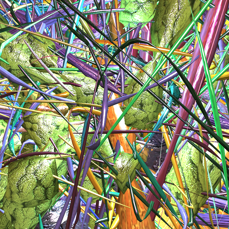 Prismatic Thickets #436 static token preview