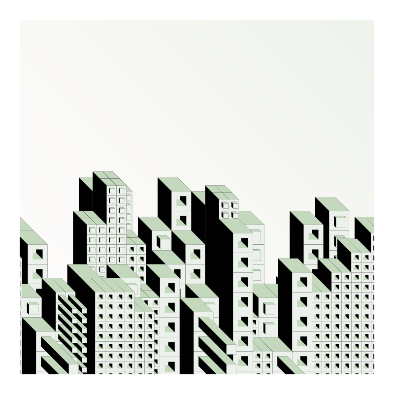 Cube City - Upside Down #1 static token preview