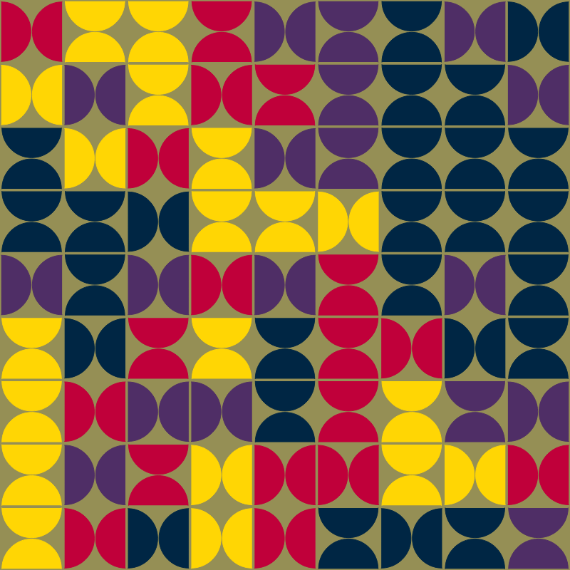 Mid-Century pattern #18 static token preview