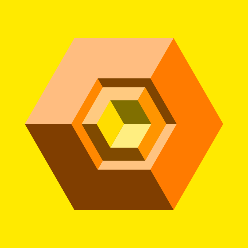 Hexagones - Art for Bots #9 static token preview