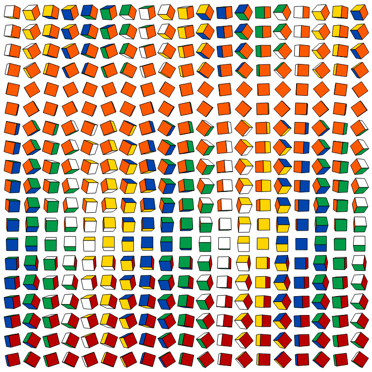 rubikVoxels #28 static token preview