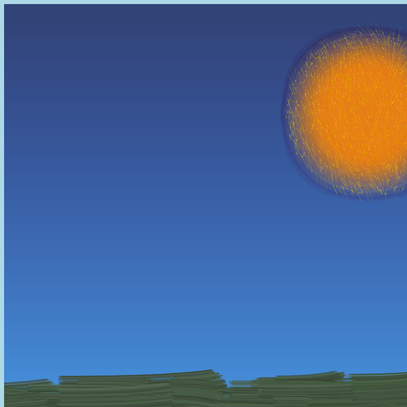Perlin Sun #18 static token preview