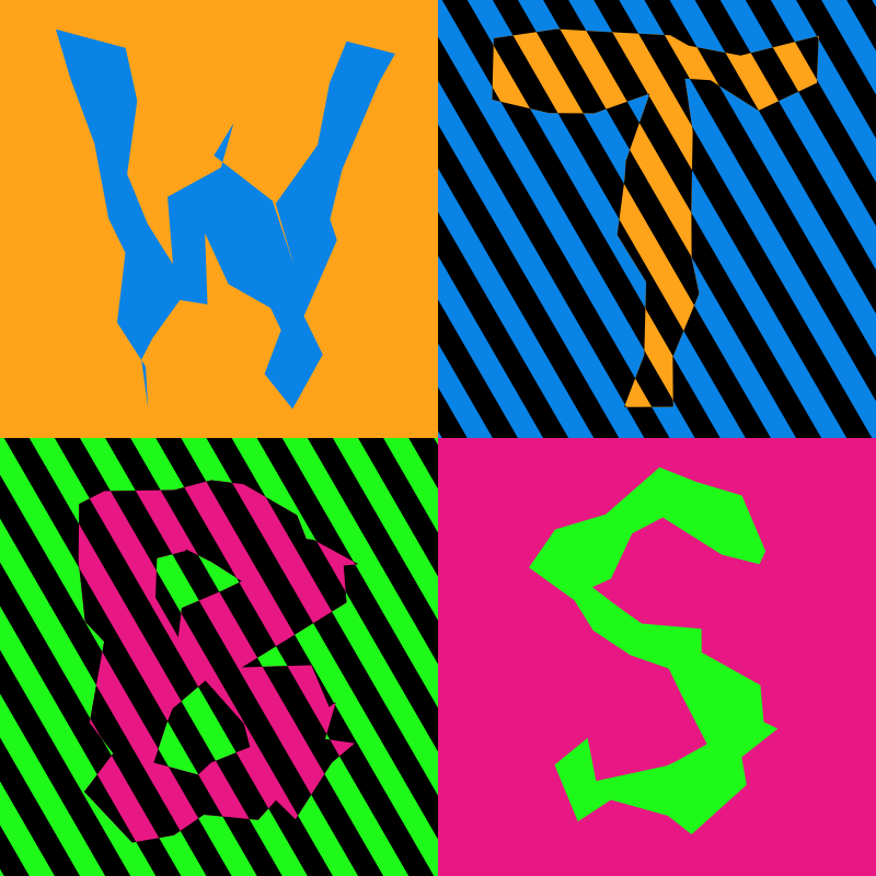Waiting To Be Signed Logo with Wobbles #13 static token preview