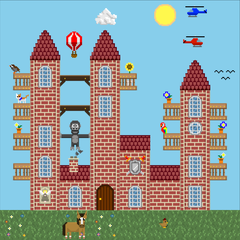 2D Mansion #17 static token preview