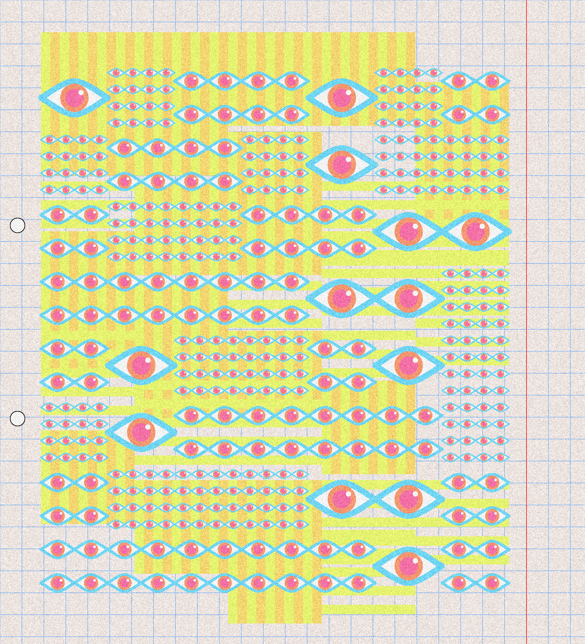 sketchbook page 10: surveillance #1 static token preview