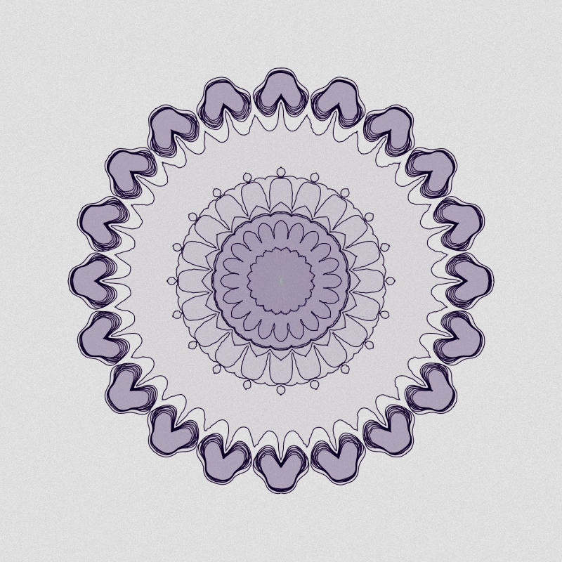 Handdrawn Kaleido #11 static token preview