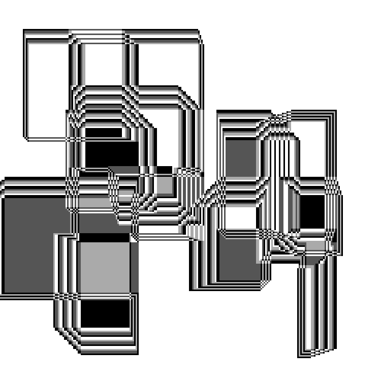 Superimposed Rectangles #11 static token preview