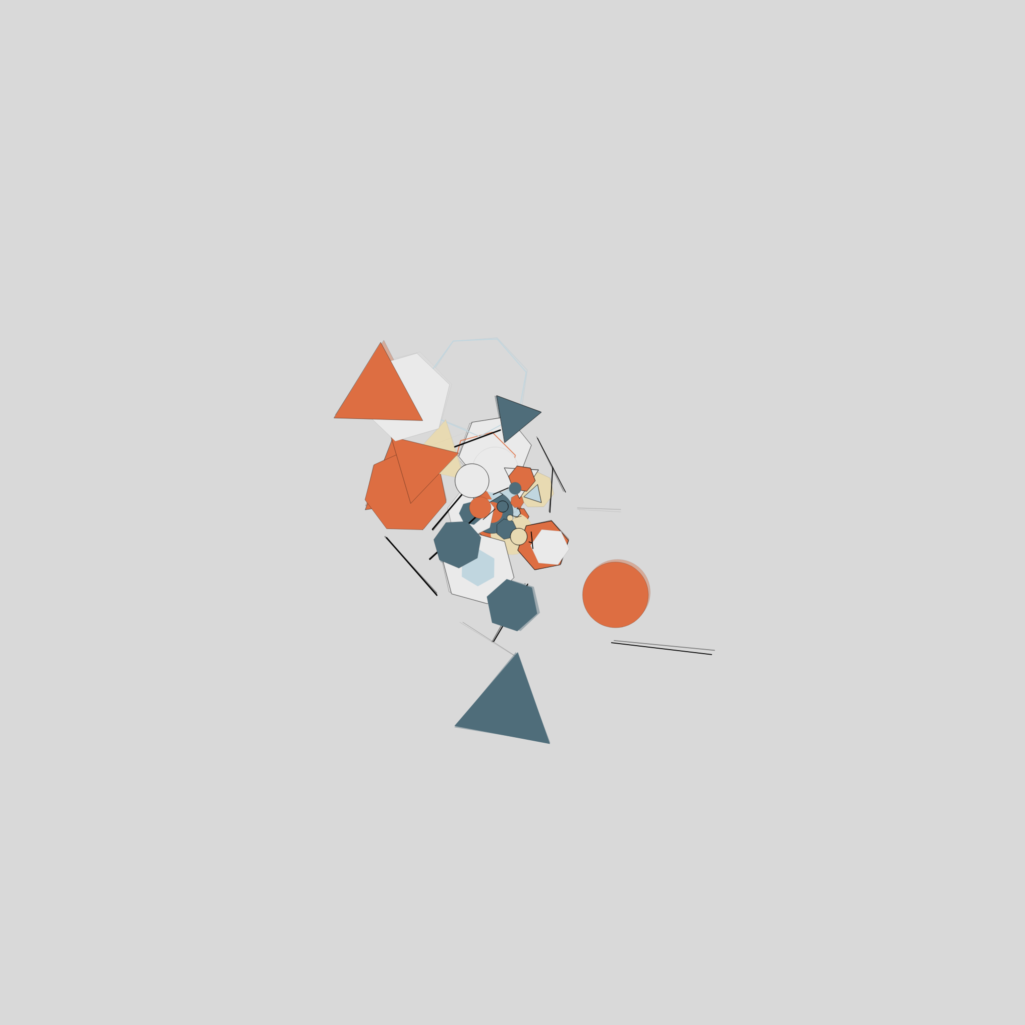 Chaotic Colored Shapes #17 static token preview