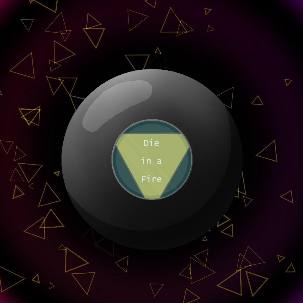 Malevolent 8 Ball #9 static token preview