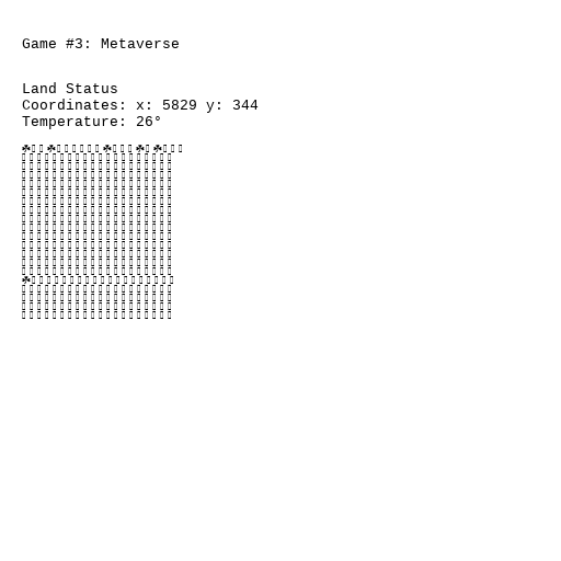 Game 3: Metaverse #10 static token preview